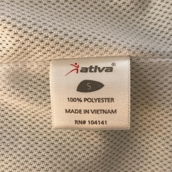 EUC •Ativa Golf •Light Green Quarter Zip Pullover Jacket size Small - Picture 9 of 12